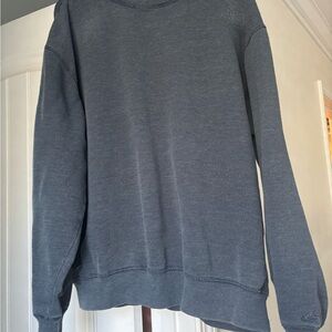 Greg Norman Collection Charcoal/Blue Sweatshirt